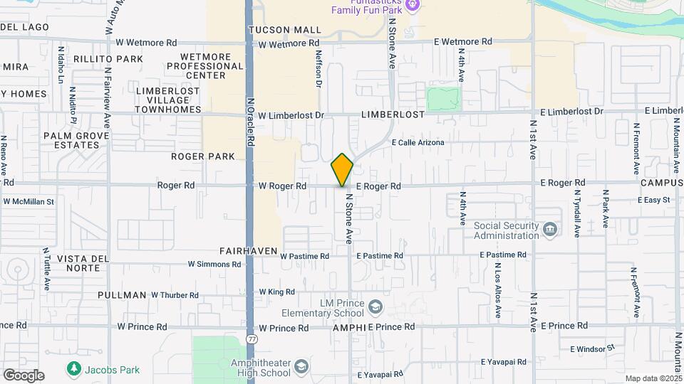 Metro Tucson * Newly Remodeled Units* Map and Location Details