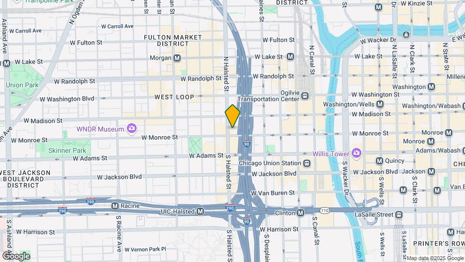733 W Madison St, Unit 2 Map and Location Details