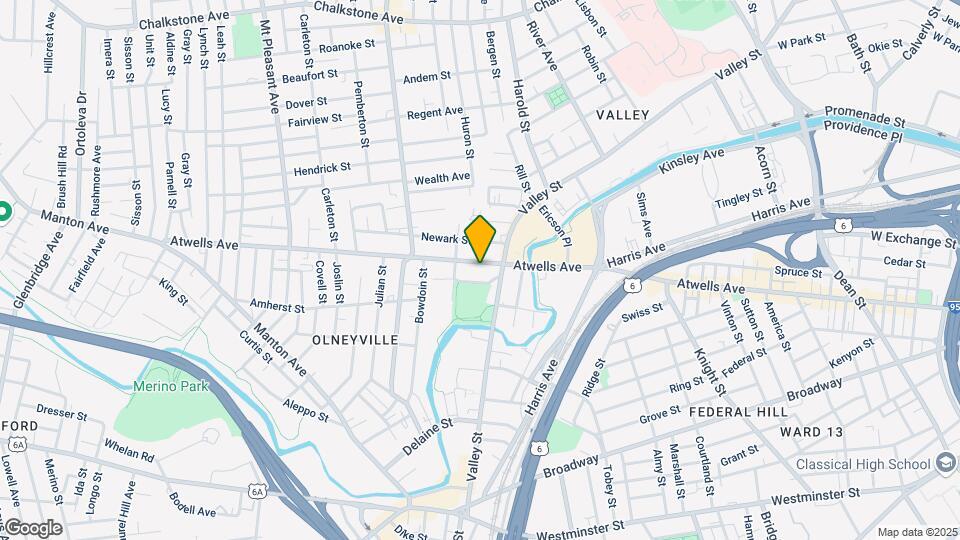 712 Atwells Ave-Unit -2 Map and Location Details