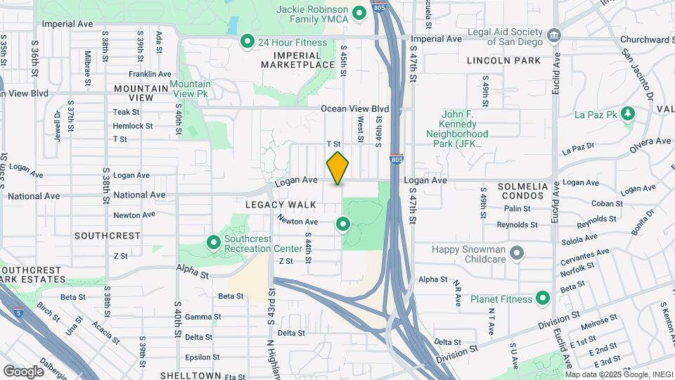Southcrest West Senior Apartments Mapa y Detalles de la Ubicación