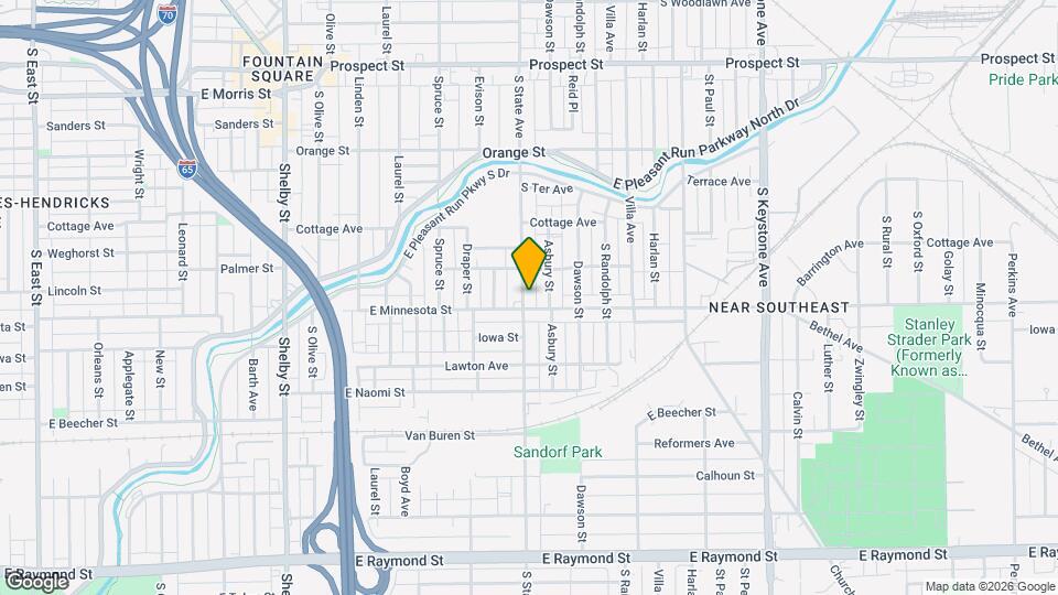 1637 S State Ave Map and Location Details
