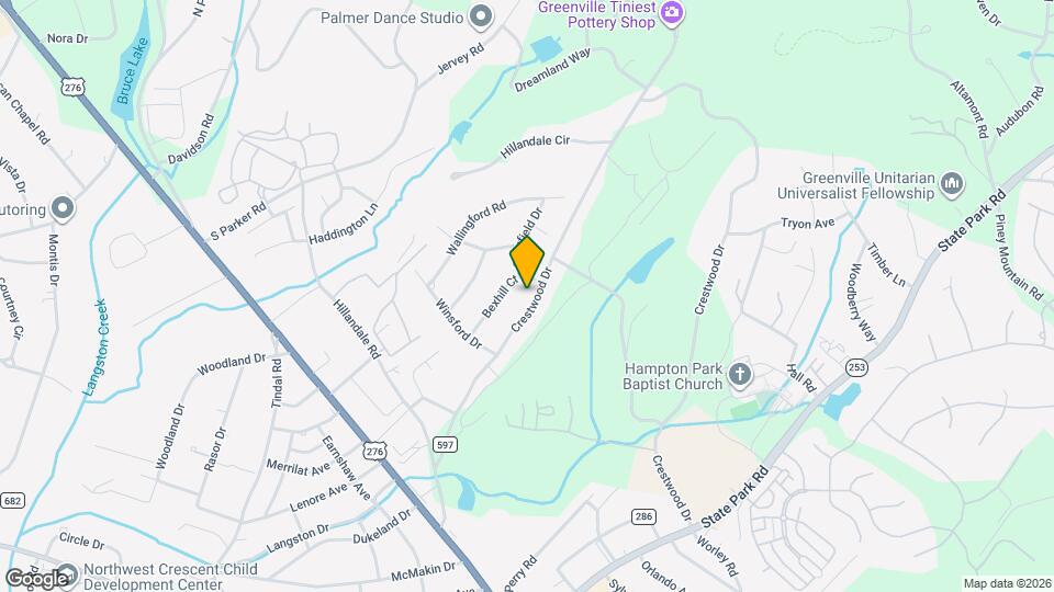 219 Crestwood Dr Map and Location Details