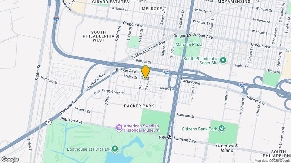 3134 S 17th St Map and Location Details