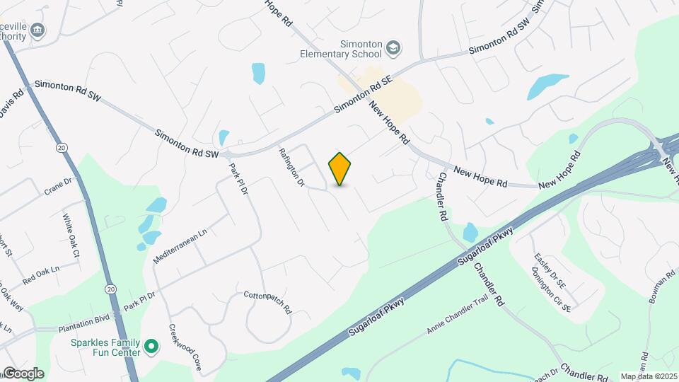 1080 Rafington Dr Map and Location Details