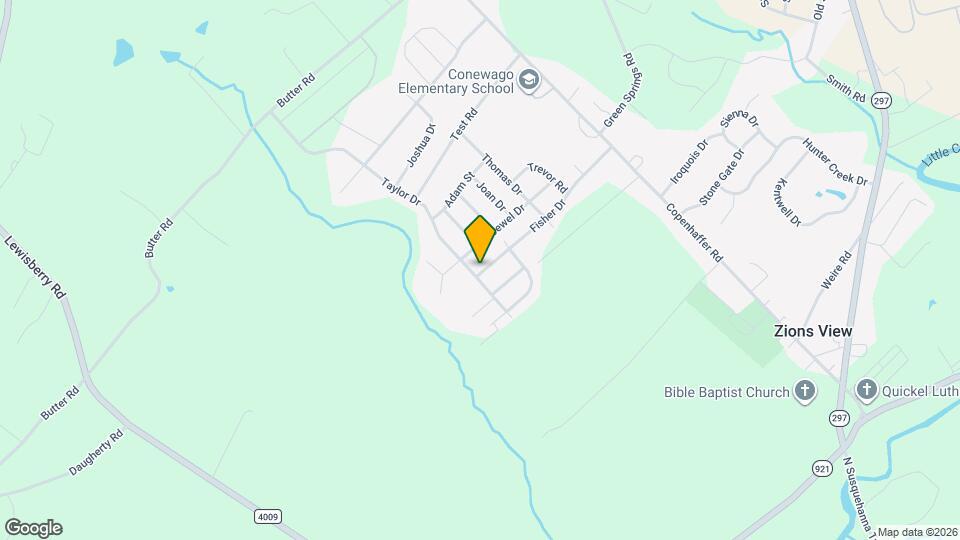 655 Fisher Dr Map and Location Details