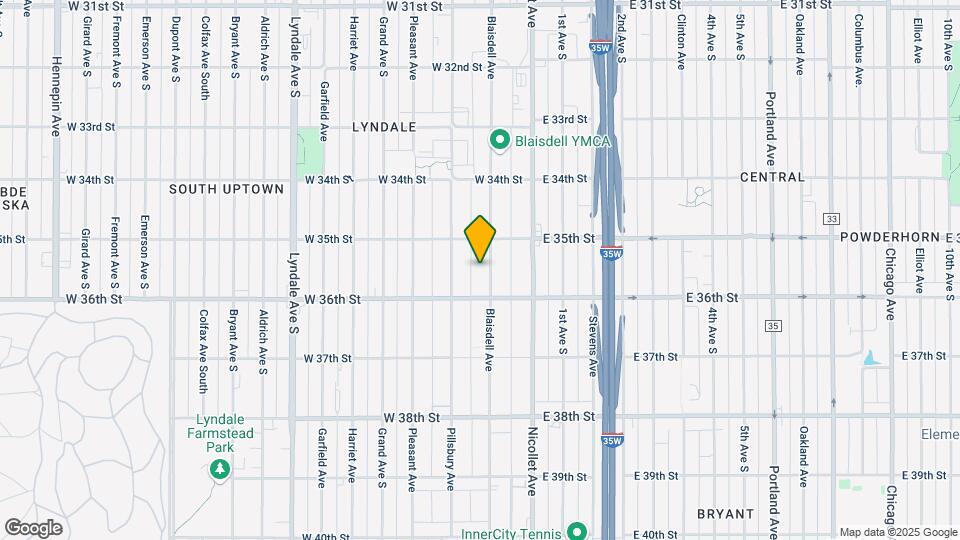 3528 Blaisdell Ave Map and Location Details