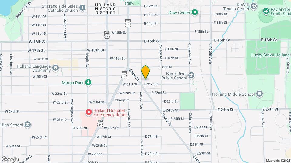 9 E 21st St Map and Location Details