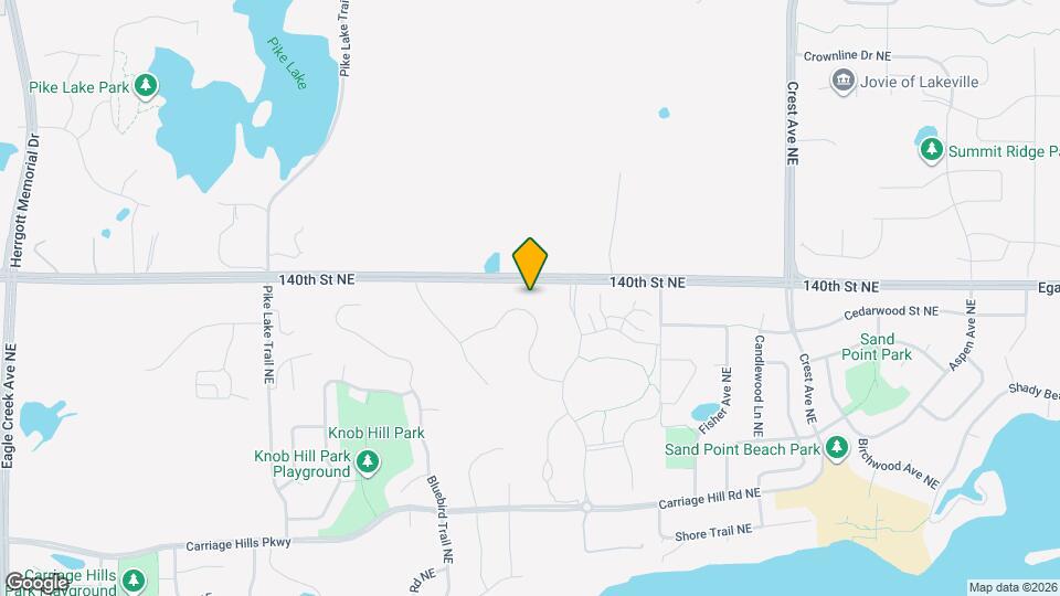 5004 Trillium Cove NE Map and Location Details