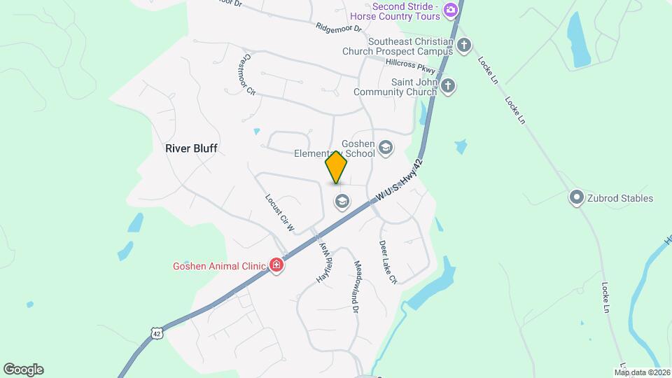 13408 Prospect Glen Way, Unit 1 Mapa y Detalles de la Ubicación