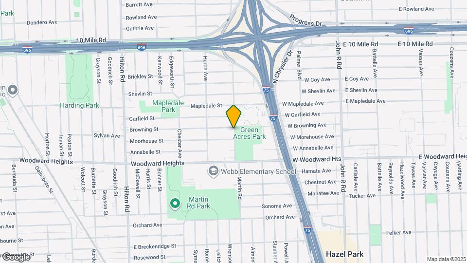 2298 Browning St Map and Location Details