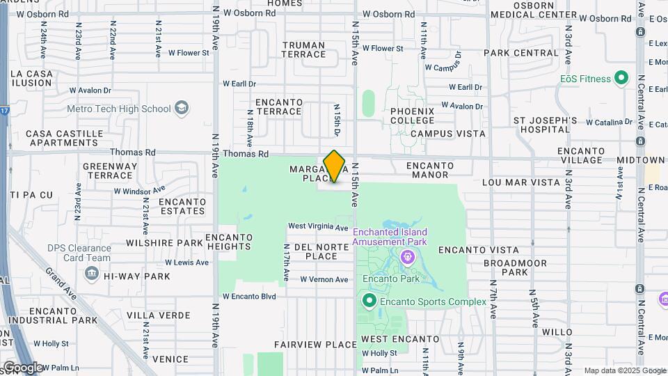 1526 W Windsor Ave Map and Location Details