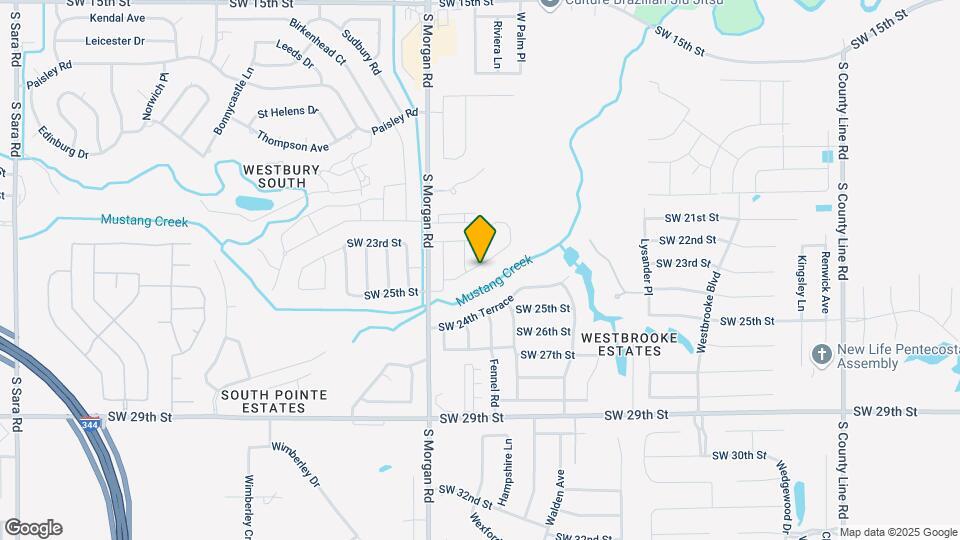 9616 SW 25th St Map and Location Details