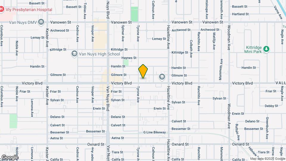 14243 Victory Blvd Map and Location Details
