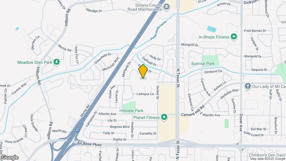 2805 Rose Ct Mapa y Detalles de la Ubicación