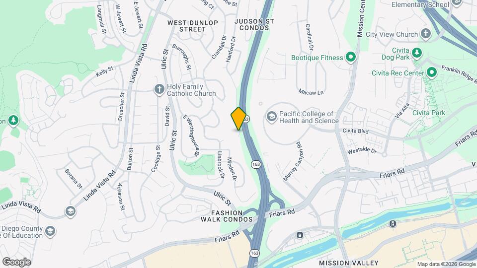 1710 Hanford Dr Map and Location Details