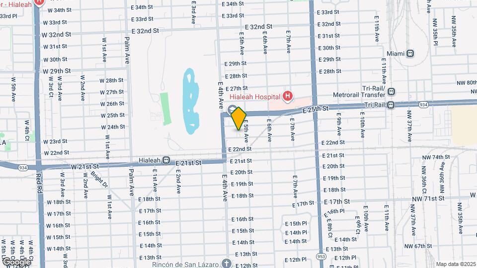 467 E 23rd St Map and Location Details