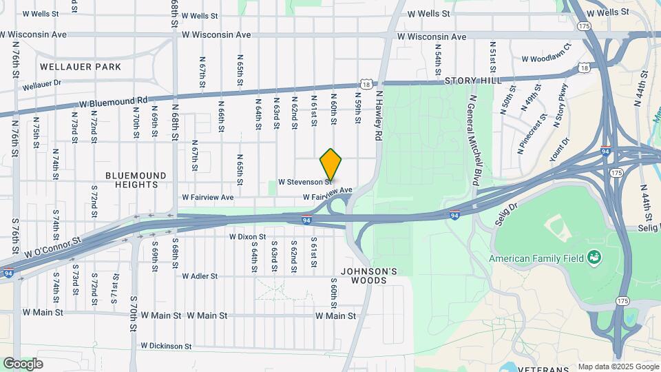 117 N 60th St-Unit -3 Map and Location Details
