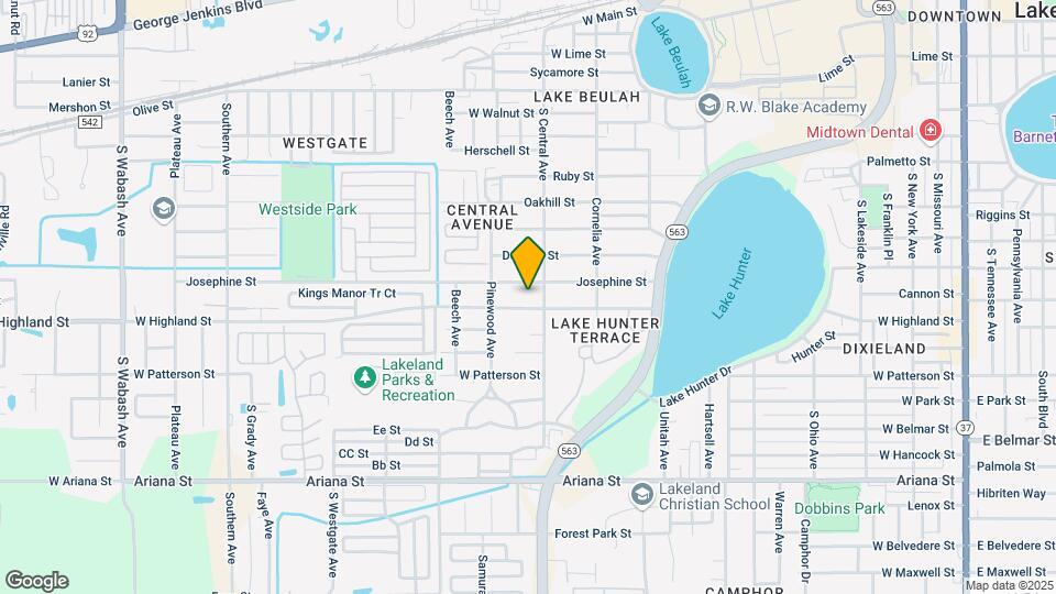1211-1219 W Highland St Mapa y Detalles de la Ubicación