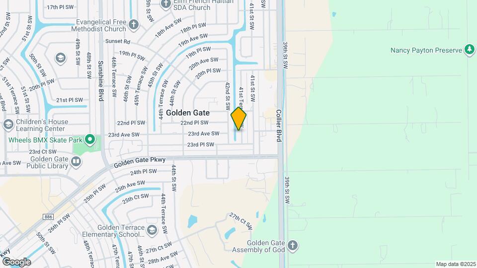 2315 41st Terrace SW Map and Location Details