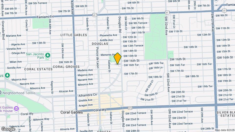 16-20 Zamora Ave Map and Location Details