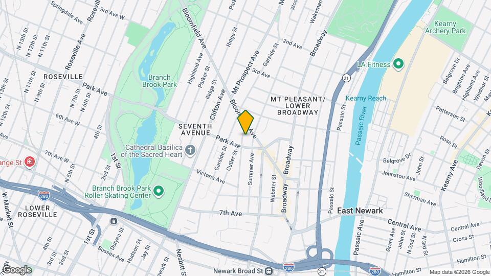 121 Stone St, Unit 1 Map and Location Details