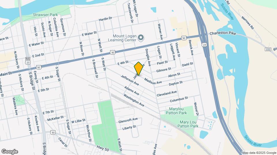 836 Madison Ave Map and Location Details