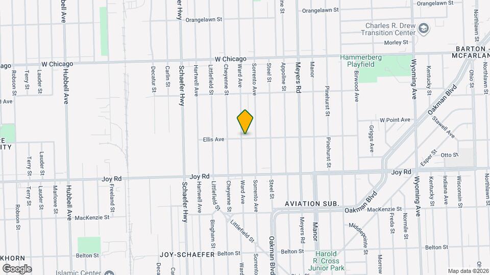9100 Ward Ave Mapa y Detalles de la Ubicación