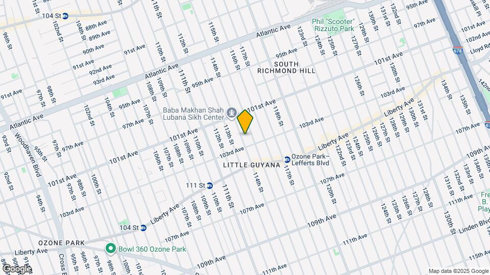 101-53-101114 114th St Mapa y Detalles de la Ubicación