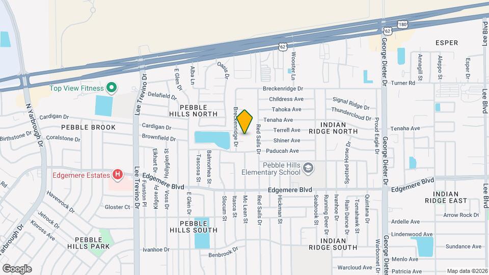3518 Breckenridge Dr Map and Location Details