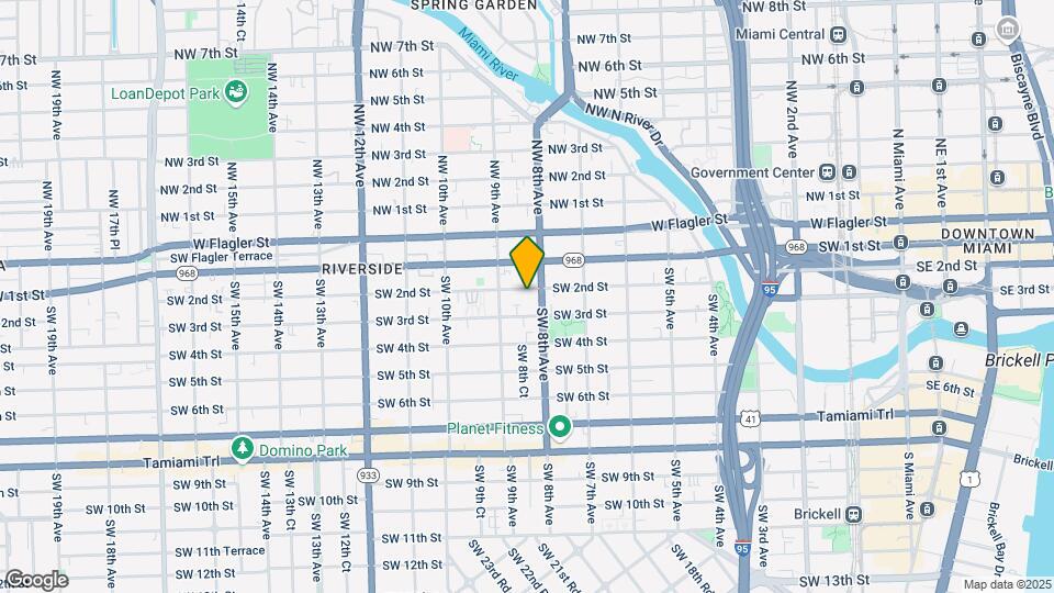 828 SW 2nd St Map and Location Details