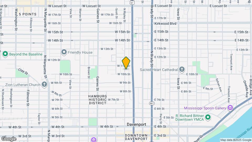 1011 N Ripley St Map and Location Details