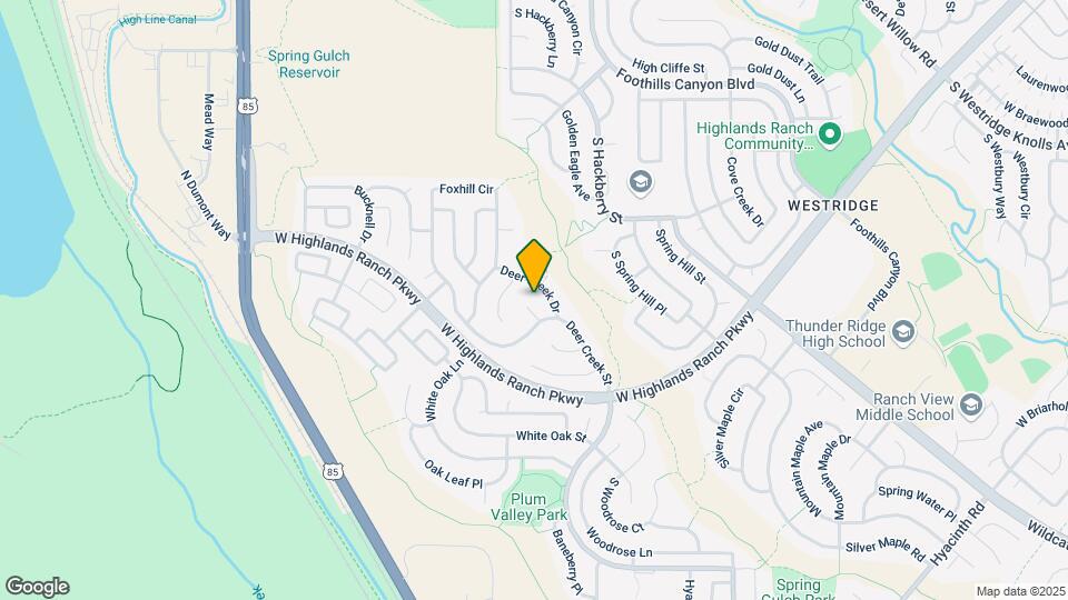 9948 Deer Creek Ln Map and Location Details
