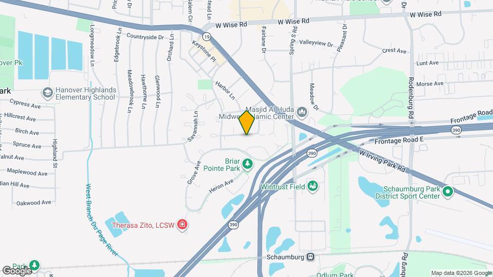 1721 Chesapeake Ln, Unit 2 Mapa y Detalles de la Ubicación
