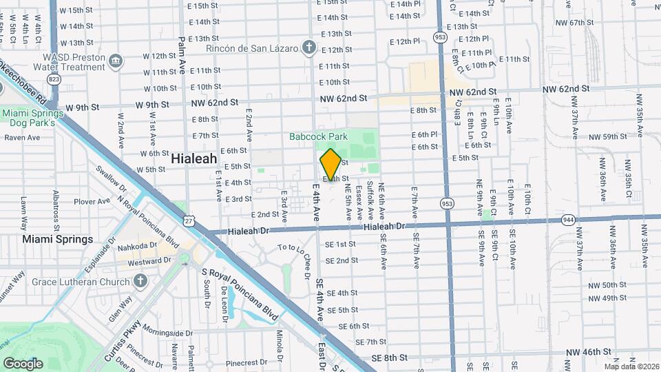 375 E 4th Ave Mapa y Detalles de la Ubicación