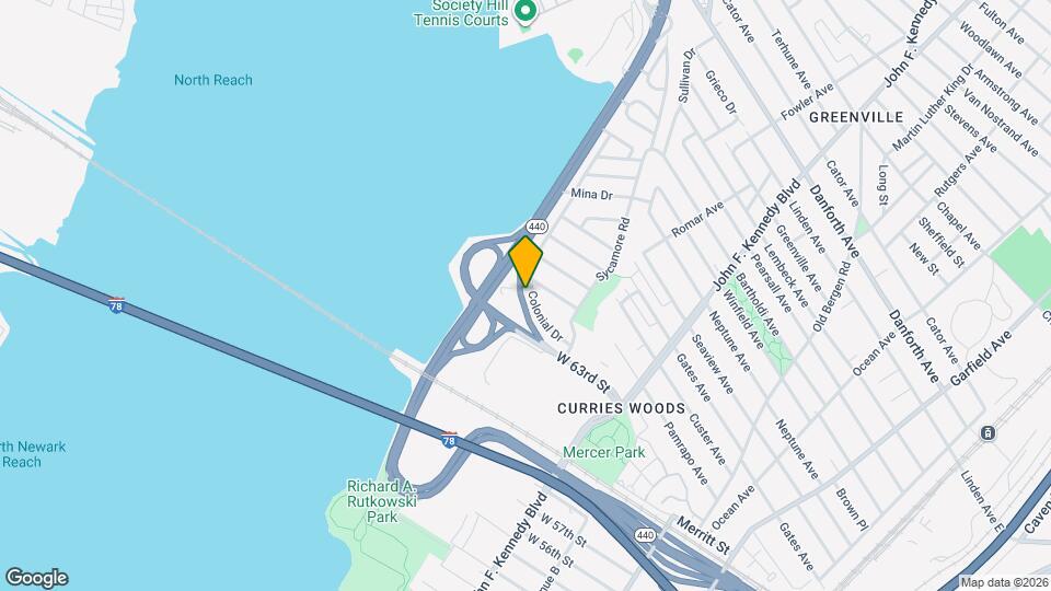 43 Colonial Dr Map and Location Details