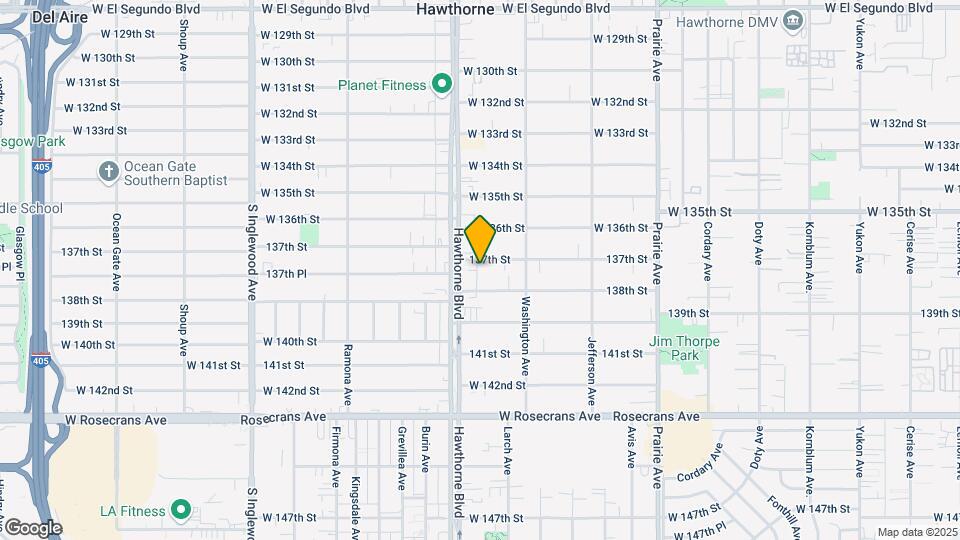 4384 W 137th St Map and Location Details
