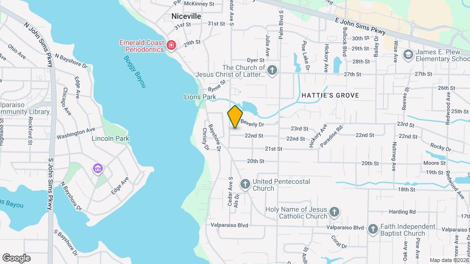 103 22nd St Map and Location Details