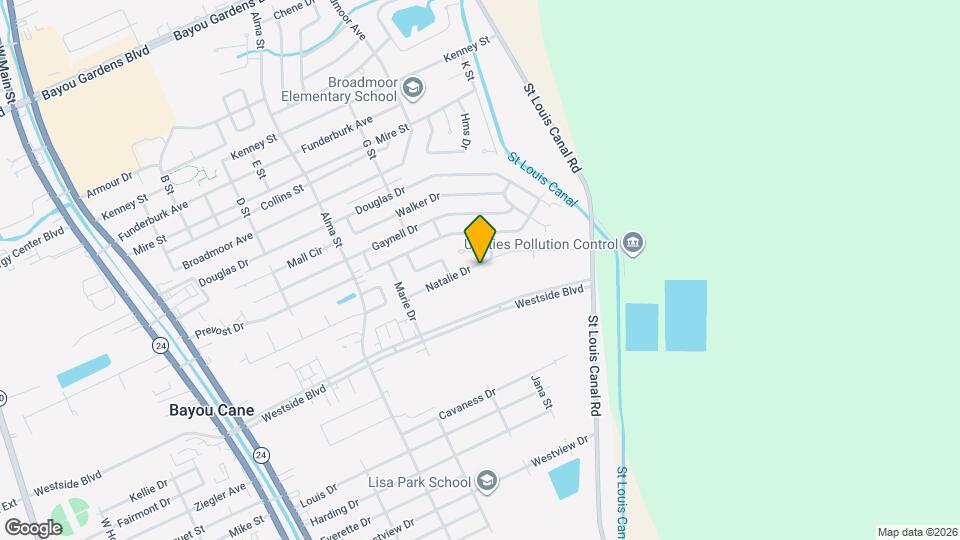 610 Natalie Dr Mapa y Detalles de la Ubicación