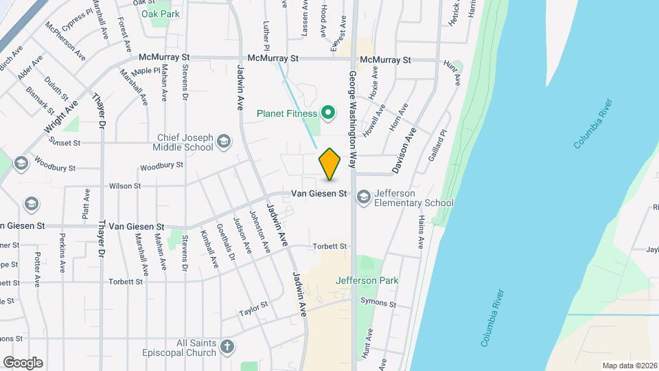 140 Van Giesen St Map and Location Details