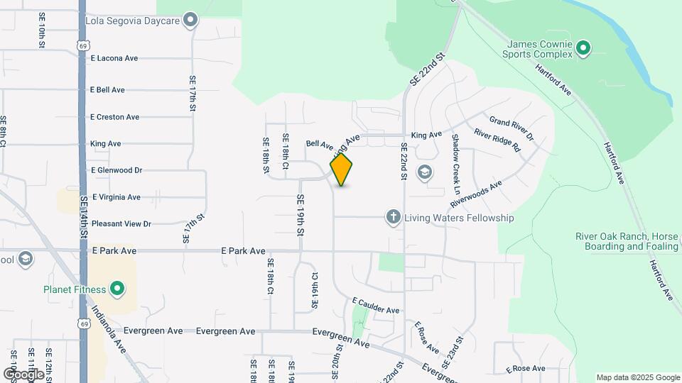 2843 SE 20th St Map and Location Details