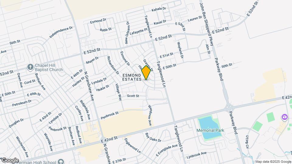 4342 Esmond Dr Map and Location Details