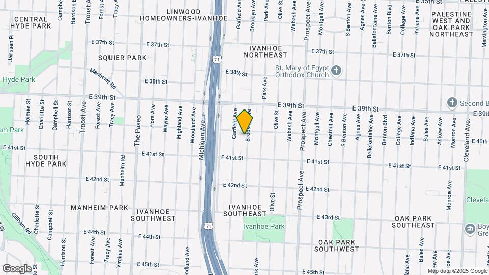 4008 Brooklyn Ave Map and Location Details
