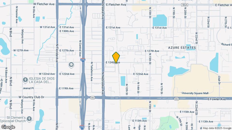 12319 N 9th St Map and Location Details
