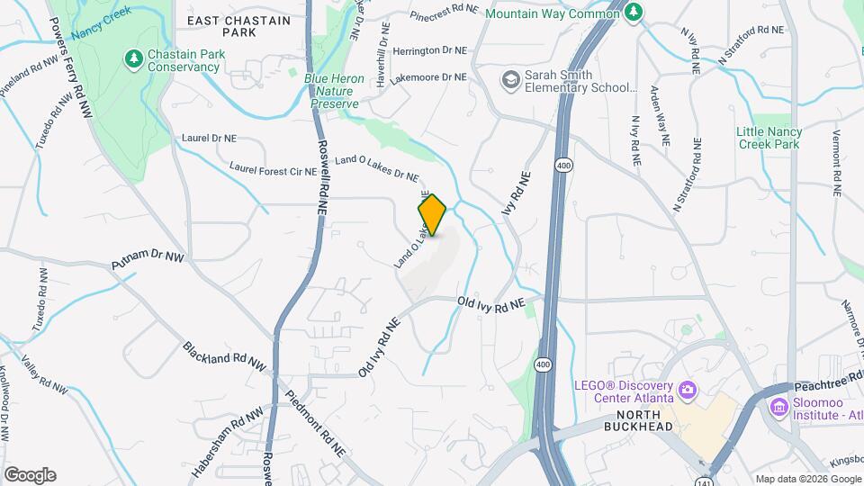 3873 Land O Lakes Dr NE Map and Location Details