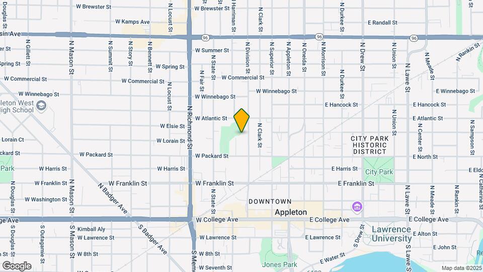 549 N Division St-Unit -3 Map and Location Details