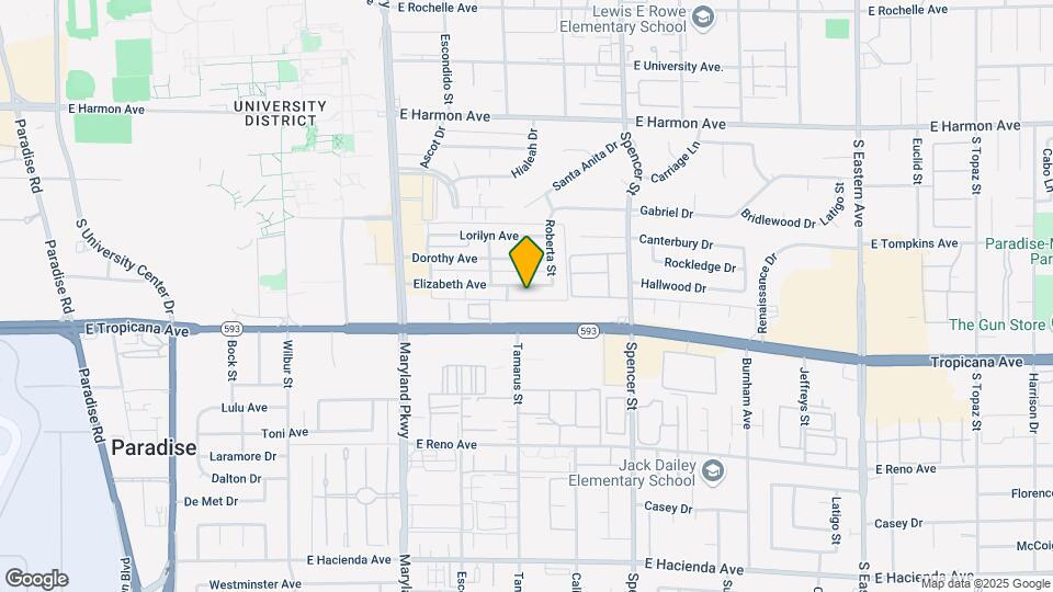 1521 Elizabeth Ave Mapa y Detalles de la Ubicación