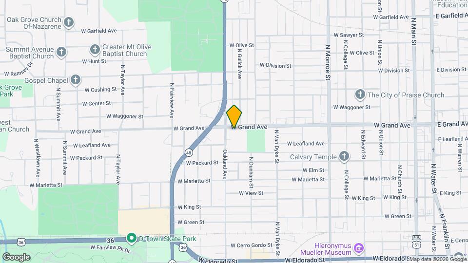 Garfield School Apartments Mapa y Detalles de la Ubicación