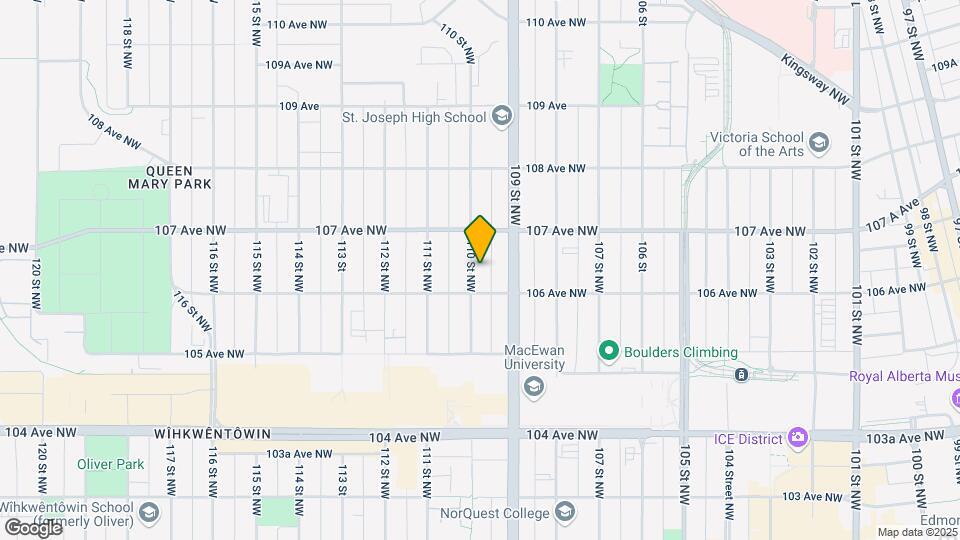 10629 110th St NW Map and Location Details