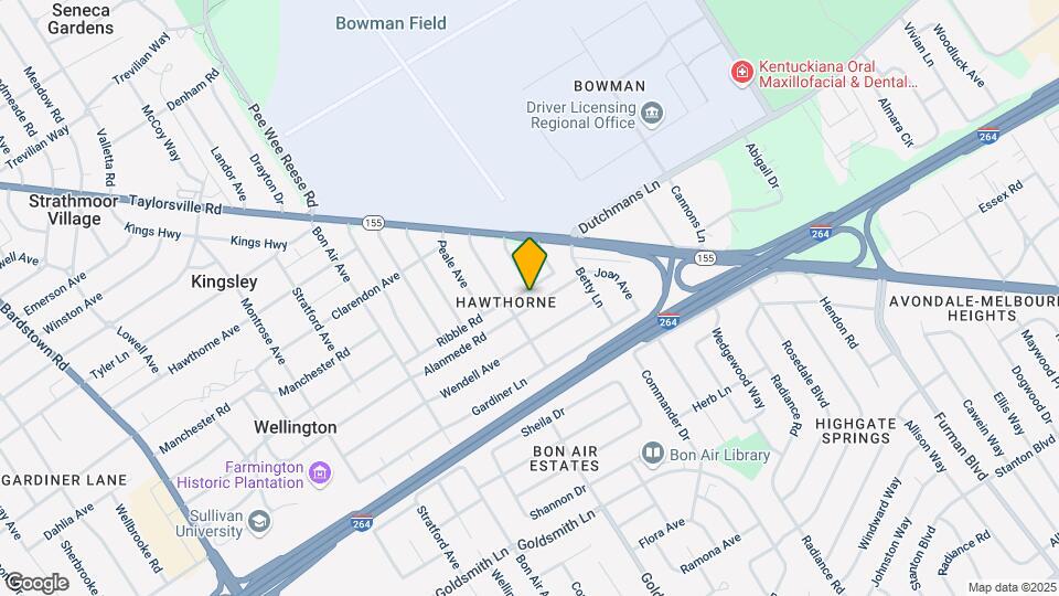 2707 Alanmede Rd Map and Location Details
