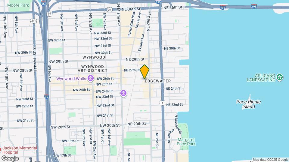 190 NE 26th St, Unit S2 Map and Location Details